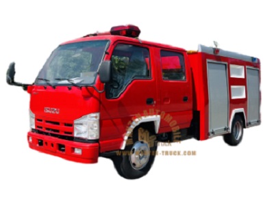 Foam Fire Truck Firefighting Operation Procedures